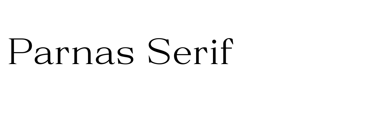 Parnas Serif